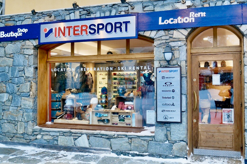 Ski rental Arc 1950 Intersport